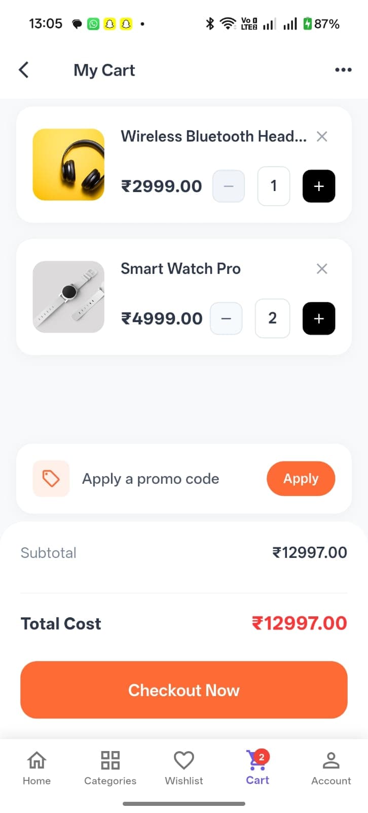 HashKart Razorpay Checkout