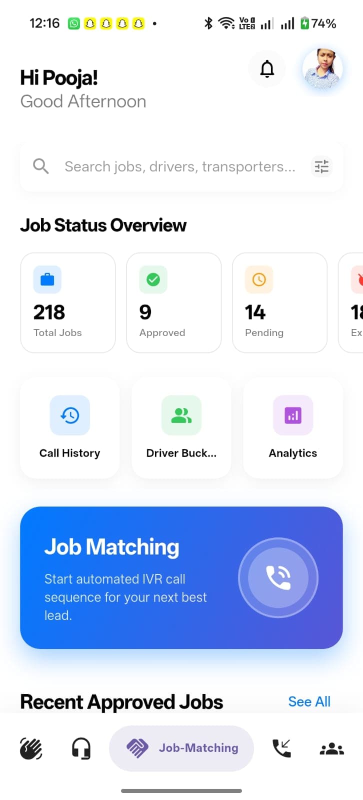 TMConnact — Flutter app